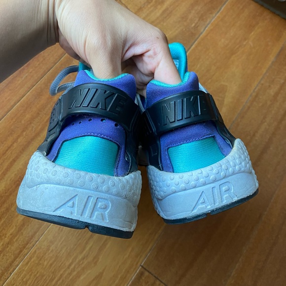 Nike Air Huarache Run Wolf Grey Persian Violet - Picture 7 of 8